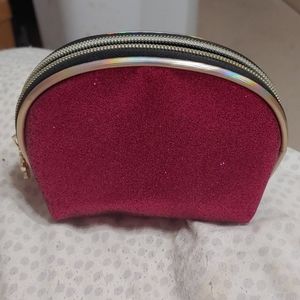 Sparkly Pink Cosmetic Bag